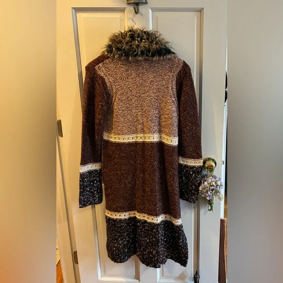 Anthropologie Angel of the North Sweater, Sz M - Picture 6 of 10